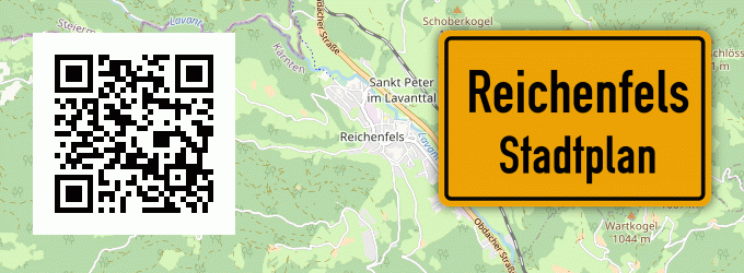 Stadtplan Reichenfels