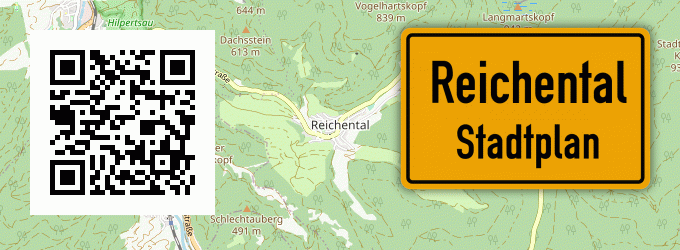 Stadtplan Reichental
