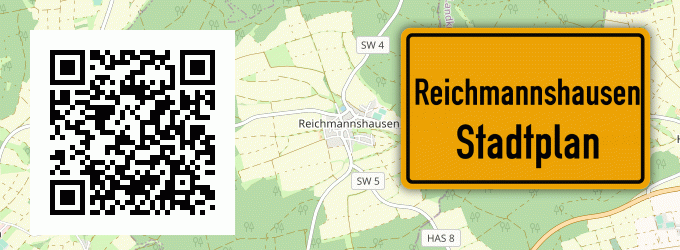 Stadtplan Reichmannshausen