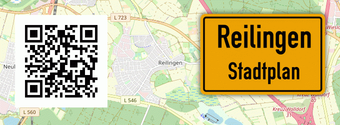 Stadtplan Reilingen