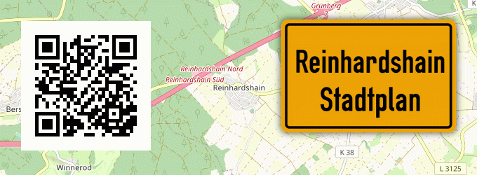 Stadtplan Reinhardshain