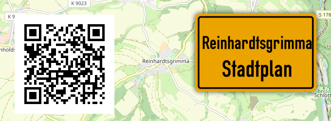 Stadtplan Reinhardtsgrimma
