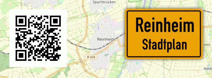 Stadtplan Reinheim