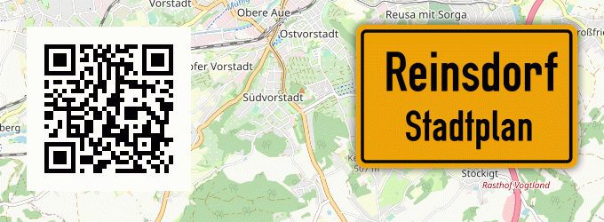 Stadtplan Reinsdorf, Kreis Grafschaft Schaumburg