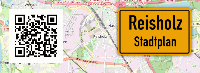 Stadtplan Reisholz