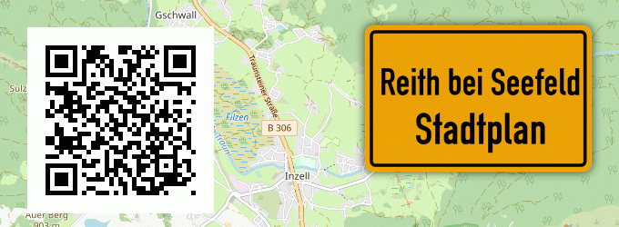 Stadtplan Reith bei Seefeld