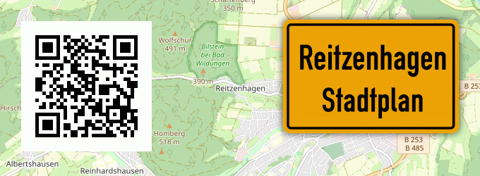 Stadtplan Reitzenhagen