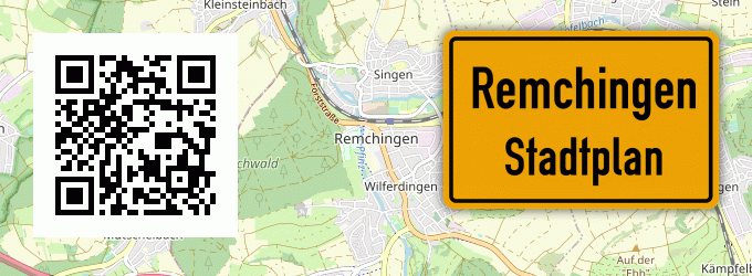 Stadtplan Remchingen