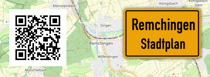 Stadtplan Remchingen