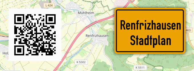 Stadtplan Renfrizhausen