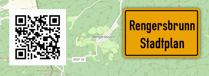 Stadtplan Rengersbrunn