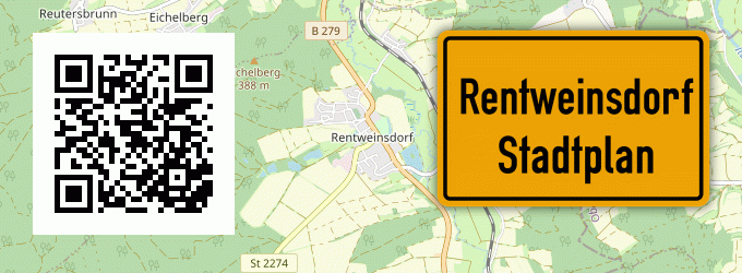 Stadtplan Rentweinsdorf
