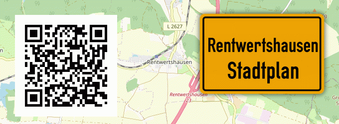 Stadtplan Rentwertshausen