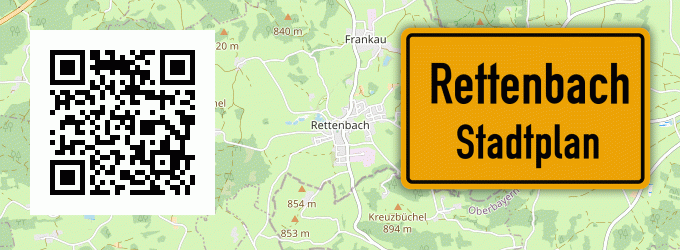 Stadtplan Rettenbach, Niederbayern