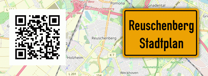 Stadtplan Reuschenberg