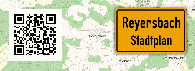 Stadtplan Reyersbach