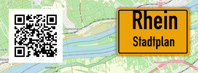 Stadtplan Rhein, Sieg