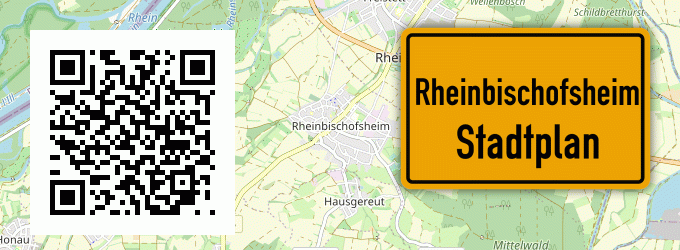Stadtplan Rheinbischofsheim