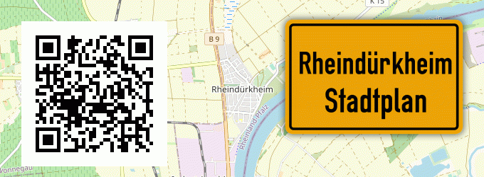 Stadtplan Rheindürkheim