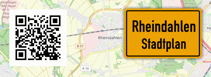 Stadtplan Rheindahlen