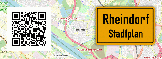 Stadtplan Rheindorf