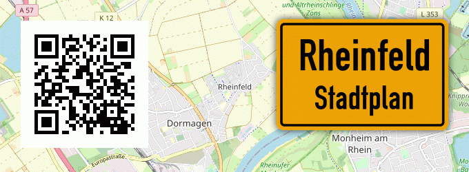 Stadtplan Rheinfeld