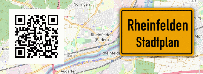 Stadtplan Rheinfelden