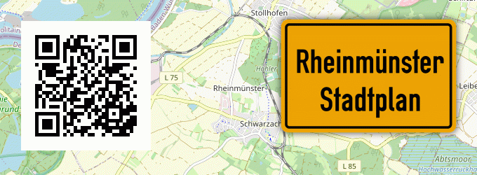 Stadtplan Rheinmünster