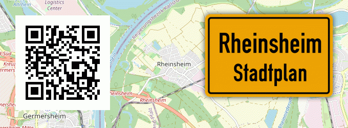 Stadtplan Rheinsheim