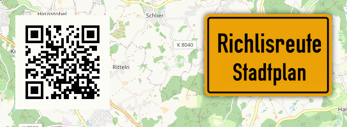 Stadtplan Richlisreute