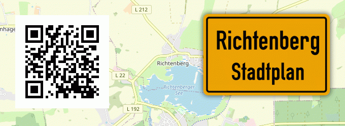 Stadtplan Richtenberg
