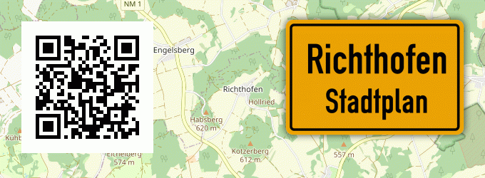 Stadtplan Richthofen, Oberpfalz