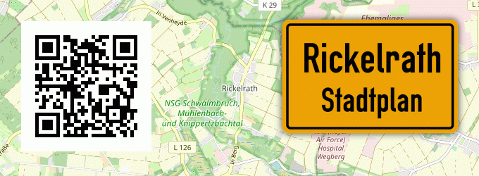Stadtplan Rickelrath