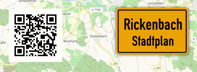 Stadtplan Rickenbach