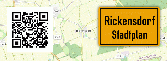 Stadtplan Rickensdorf