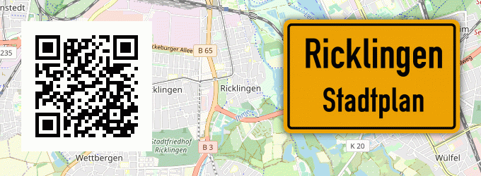 Stadtplan Ricklingen