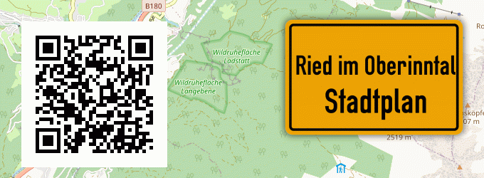 Stadtplan Ried im Oberinntal