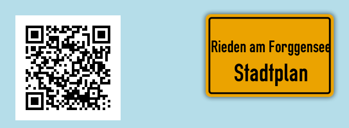 Stadtplan Rieden am Forggensee