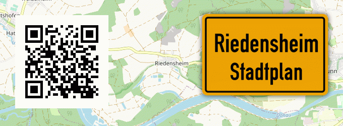 Stadtplan Riedensheim