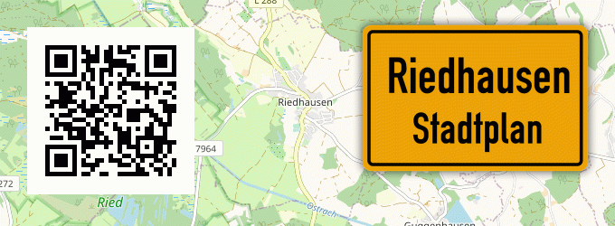 Stadtplan Riedhausen, Staffelsee