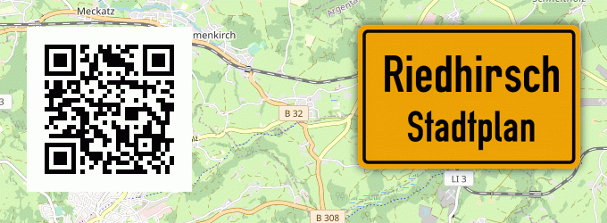 Stadtplan Riedhirsch