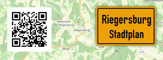 Stadtplan Riegersburg