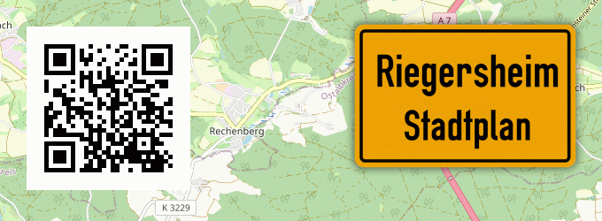 Stadtplan Riegersheim