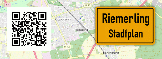 Stadtplan Riemerling