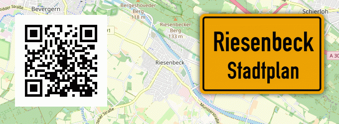 Stadtplan Riesenbeck