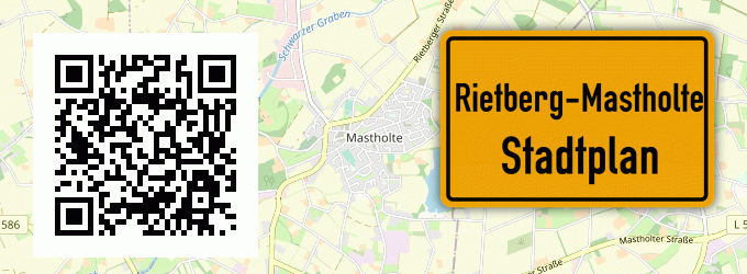 Stadtplan Rietberg-Mastholte