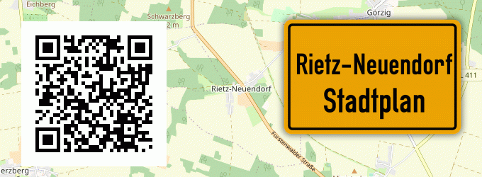 Stadtplan Rietz-Neuendorf