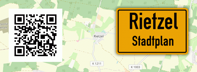 Stadtplan Rietzel