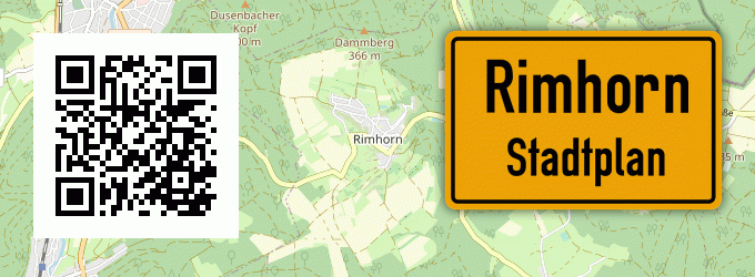 Stadtplan Rimhorn