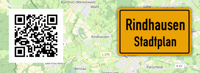 Stadtplan Rindhausen, Westerwald